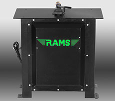 20 ga Stand Alone Power Flanger - rear view
